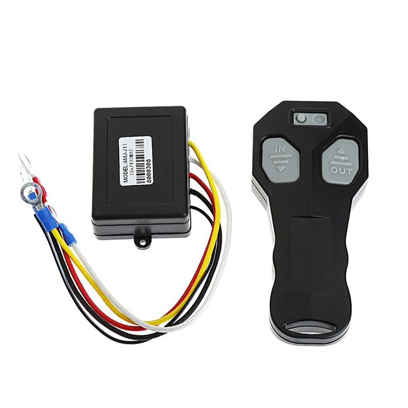 

Wireless DC 12V Remote Control Winch Kit For Bulldog Jeep ATV SUV Offroad