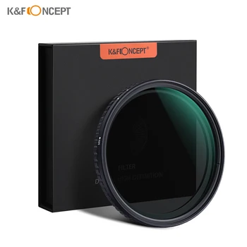 

K&F CONCEPT Optical Glass ND Filter Fader Self locking design ND2-ND32 waterproof & scratch-resistant Filter for photography