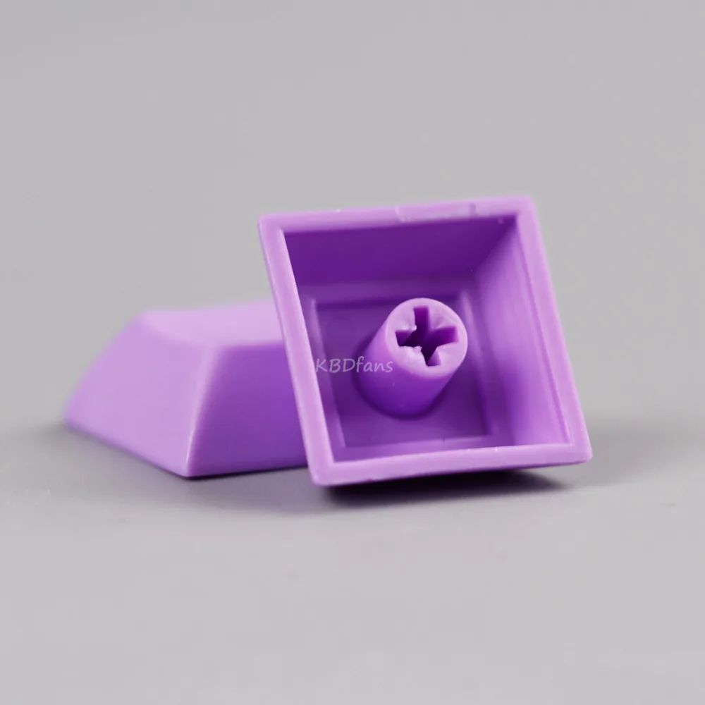 Pbt dsa keycap 1u смешанный цвет красный esc желтый синий колпачки для игровой