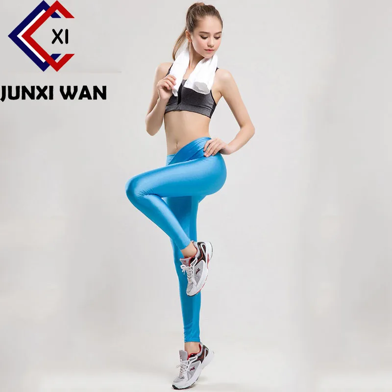 Online Buy Wholesale shiny yoga pants from China shiny