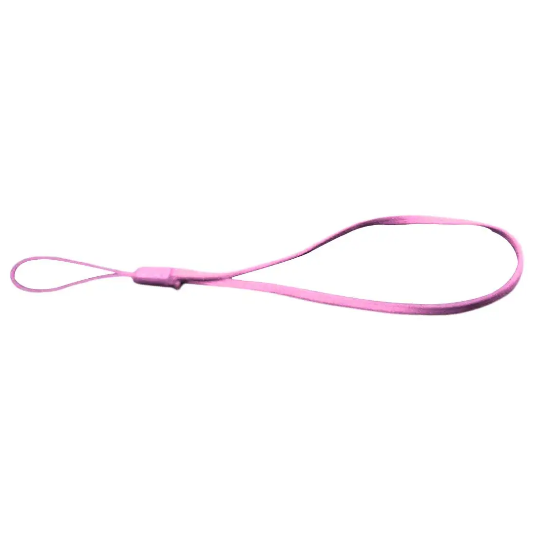 5 шт./лот нейлоновый ремешок на запястье для мобильного телефона камеры USB MP4 psp ремни черного цвета - Цвет: pink