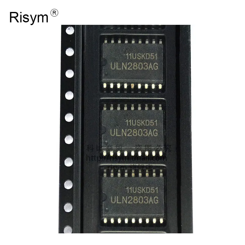 Новый драйвер транзисторов ULN2803 SMD ULN2803AG Darlington IC SOP | Электроника