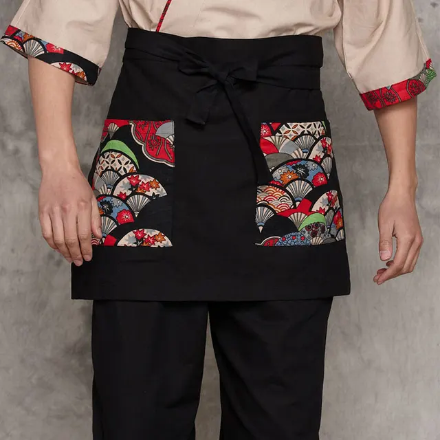 high quality Japan Style Chef aprons hotel Kimono work apron Restaurant