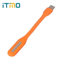 iTimo 5 Colors Foldable Portable Adjustable Book Light Mini Chip For Night Working Indoor Lighting USB LED Lamp Flexibale