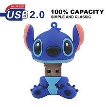 Высокоскоростной мультяшный флеш-накопитель Planet Baby Star Cute Stich Модель 64gb 128mb USB флеш-накопитель Флешка 32gb USB 2,0 Memory U Stick