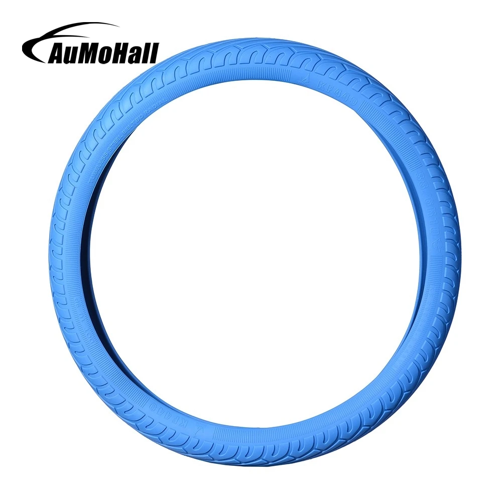 

AuMoHall Pattern Skidproof Soft Silicone Gel Car Steering Wheel Cover 36.5cm S Size Car-styling