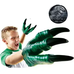 2 шт динозавров перчатки-Когти для детей Дети Хэллоуин вечерние Косплэй сувениры ручной кукольный театр холодные игрушки 19