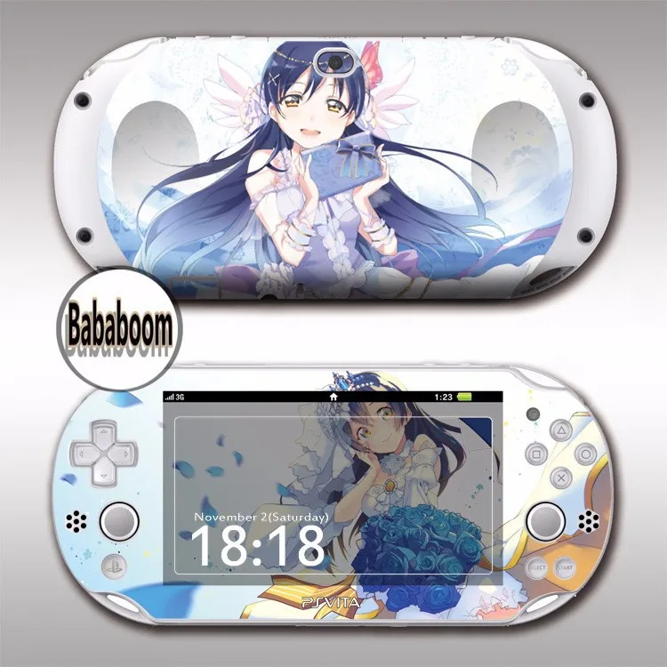 Love Live Game Decal Skin Sticker For Playstation Vita 00 Stickers For Ps Vita 00 Psv 00 With Wallpaper Sticker Booklet Sticker Labelstickers Spoon Aliexpress