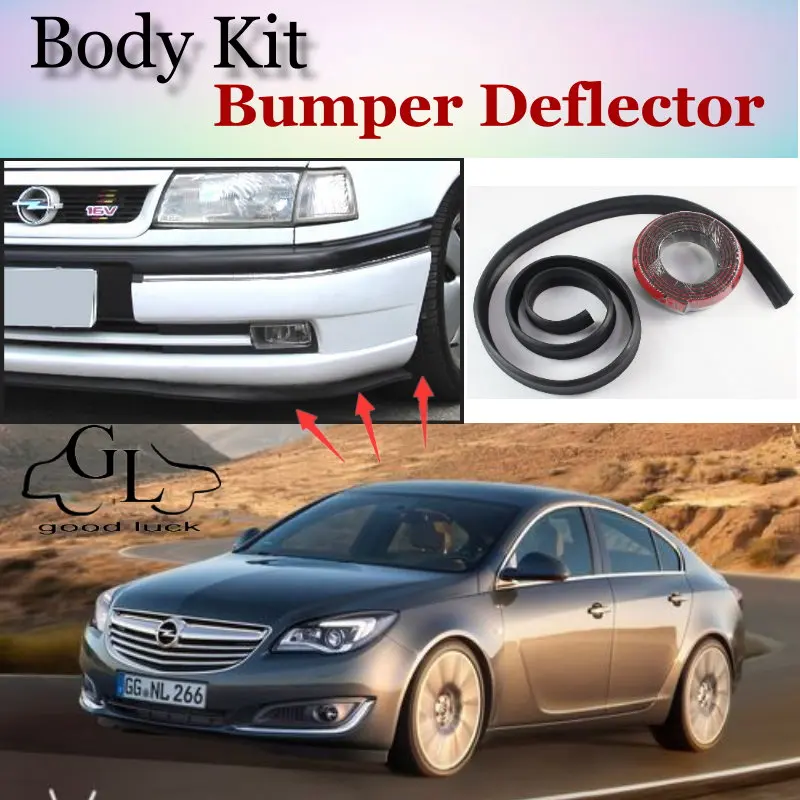 For Opel Vectra B Laguna Model Front Bumper Lip Universal 2pcs Diffuser  Black Bumper Lip Spoiler Body Kit Tuning - AliExpress