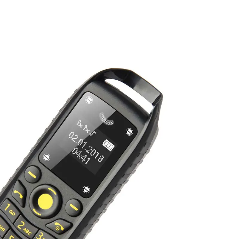 Billige Mosthink Super Mini 0,66 Zoll 2G Handy B25 Drahtlose Bluetooth Kopfhörer hand frei Headset Entsperrt Handy Dual SIM karte