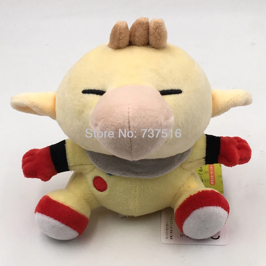 

New Pikmin Game Protagonist Little Buddy Cute Captain Olimar 6.5" Plush Figure Sitting Stuffed Doll Soft Kids Toys Xmas Gift