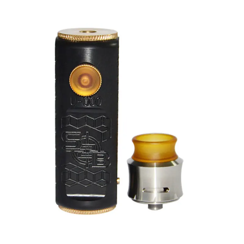 Электронная сигарета SOB Box Mod и Andromeda rda Vape kit 510 thread подходит для батареи 18650 Mech
