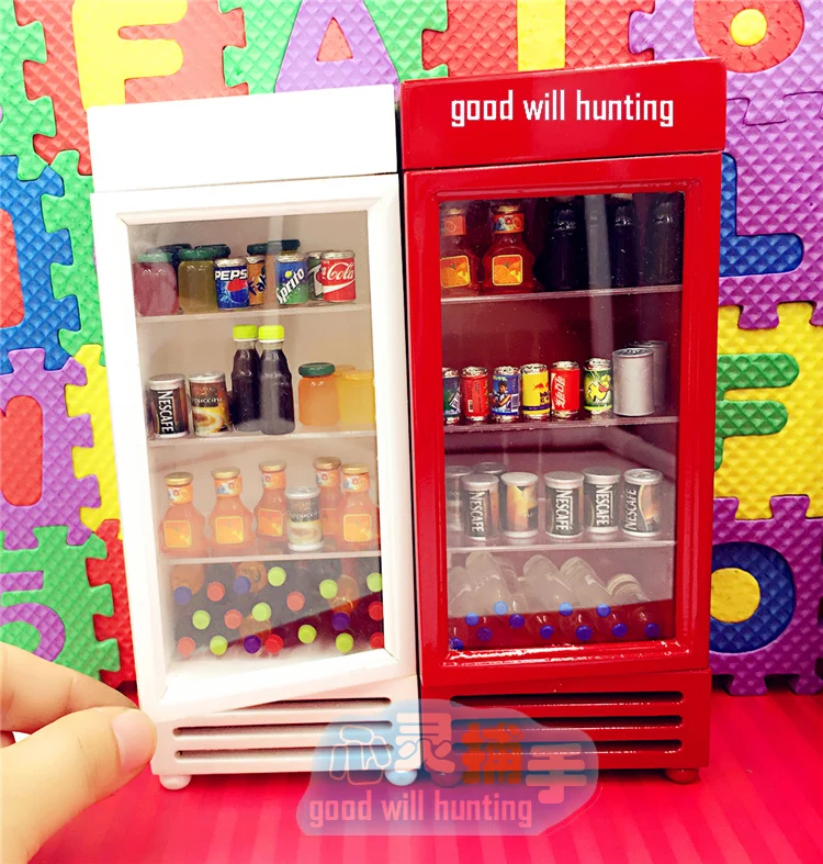 112 Cute MINI Dollhouse Miniature home Decoration Food Drink