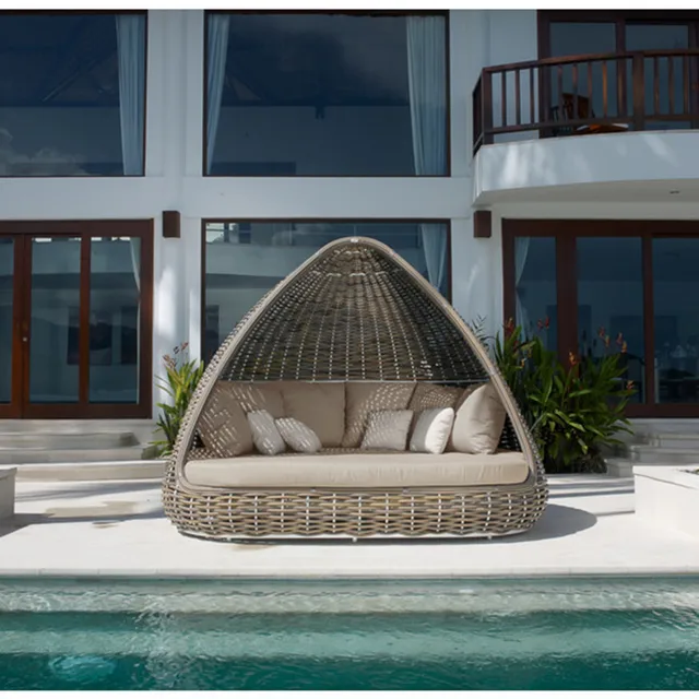 New arrival outdoor garden patio daybed furniture for salein Sun