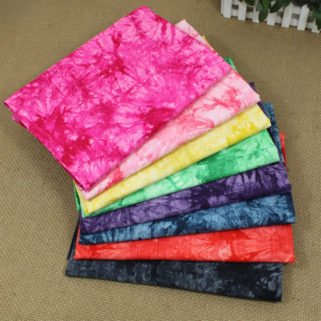 Cotton cloth color garment fabric thin cloth color printing Buzhain