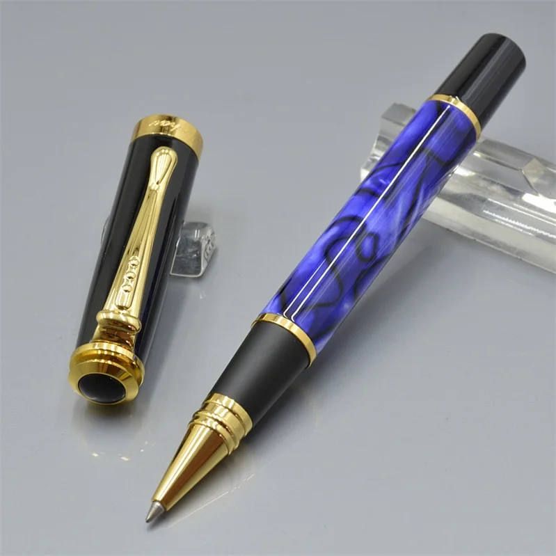 Высокое качество Jinhao 500 уникальный 6 видов цветов шариковая ручка с золотым клип канцелярских люксовых брендов написание шариковые ручки подарок A6 - Цвет: pen as picture show