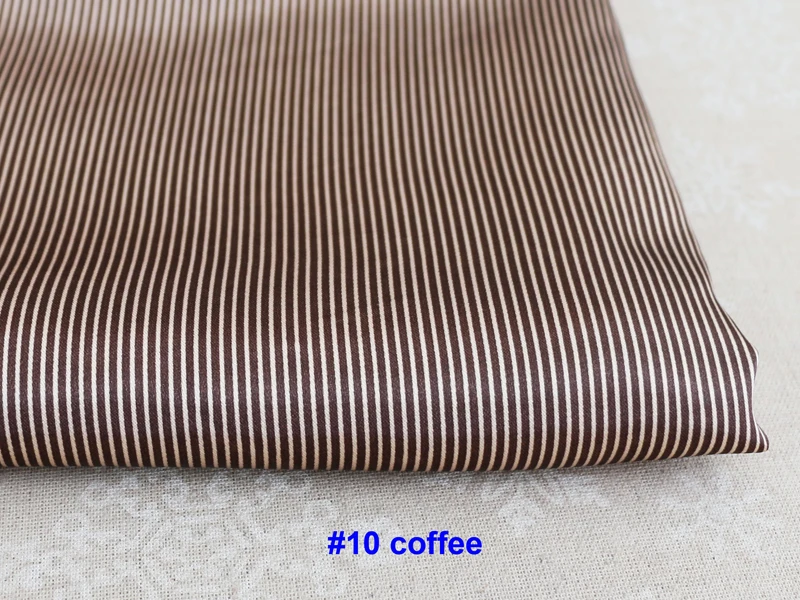 Мягкий полиэстер атласный материал textile Супер тонкая полосатая ткань diy