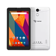 On sale Yuntab 7 inch 3G Unlocked Smartphone E706 Tablet PC Android 5.1 MTK8321 1.3 GHz Quad Core IPS 1024*600 Google GPS Bluetooth