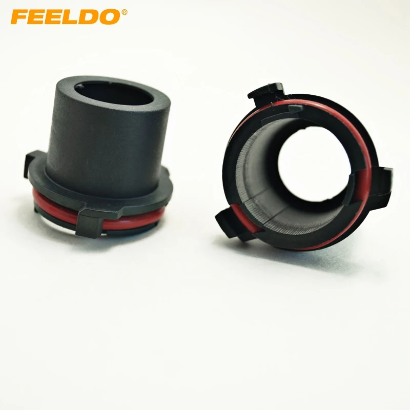 FEELDO 2 шт. автомобильные лампы розетка адаптер для Opel/Vauxhall Zafira A (99-05)/Astra G (98-05) H7 HID