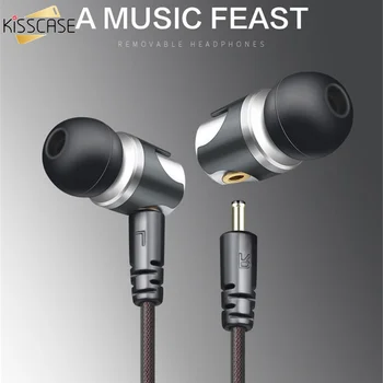 

KISSCASE Bass Sound Wired Earphone Headset In-Ear Sport Music Earphone For Samsung Stereo Earbuds Fone de ouvido auriculares MP3
