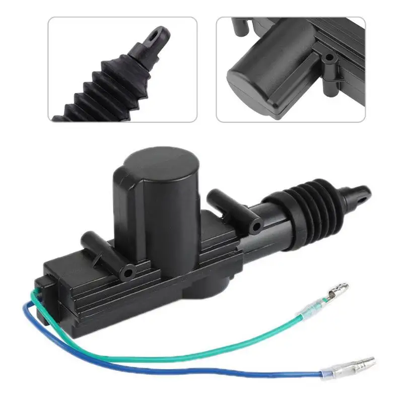 VODOOL 12 V سيارة المركزي محرك المُشغل الإلكتروني لقفل الباب بندقية السيارات قفل مركزي السيارات بدون مفتاح نظام إنذار ضد السرقة اكسسوارات