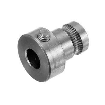 

Funssor Reprap Extruder Drive Gear For 1.75mm Bore 5mm Stainless steel 3d Printer Feeding Hobbed Wheel Squeeze Feed Wheel