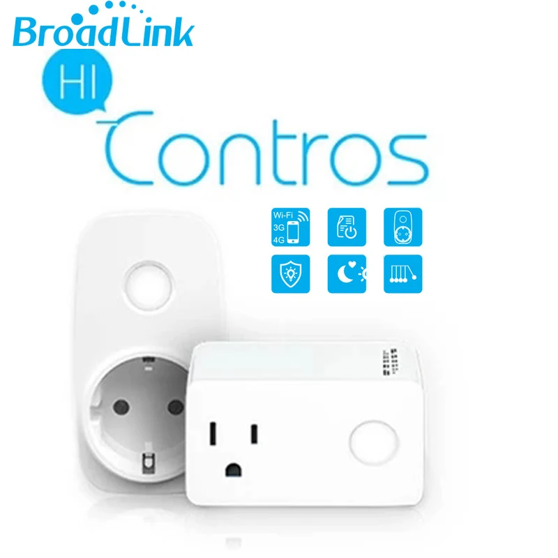 Broadlink WiFi Разъем SP3+ SP Mini3 Smart Мощность вилка+ таймер+ удлинитель время, беспроводной Дистанционное управление домашней автоматизации с помощью IOS Android