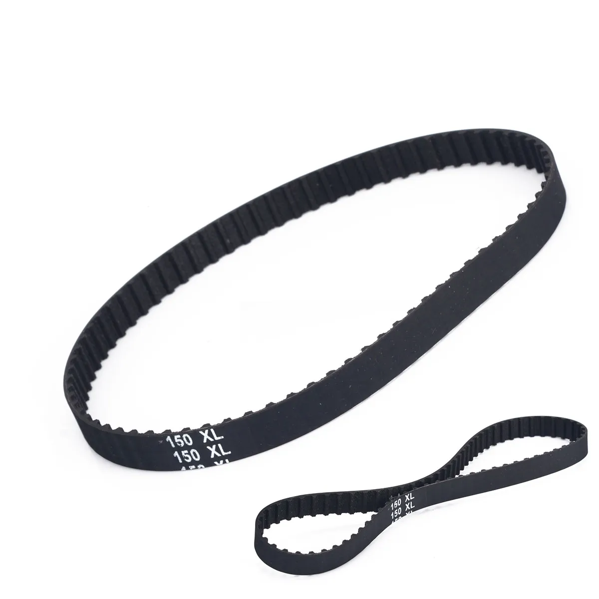 10mm 150XL037 Black Timing Belt for for 3D Printer Machine 75 Teeth