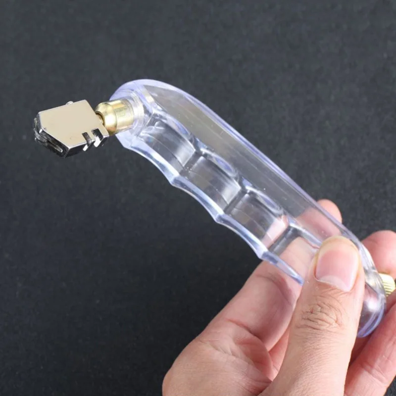 Стекло резак Пистолет Сцепление масляный стеклорез с пипеткой инструмент Высокая эффективность ручной стеклянный нож роликовый