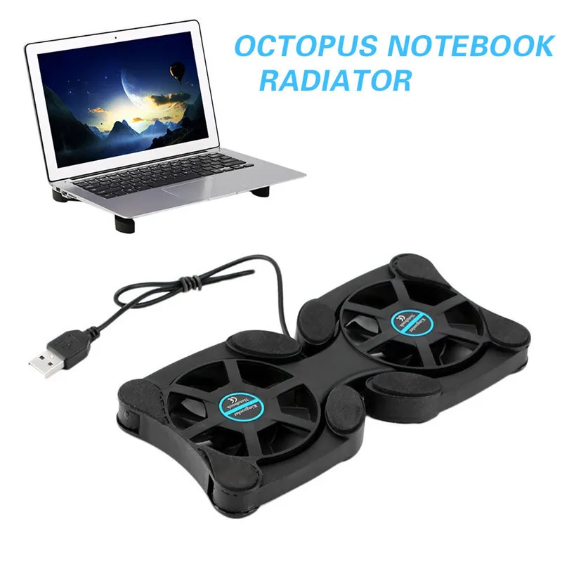 

Cool Cooler Cooling Fan USB Foldable Folding Pad Fans for Laptop Notebook Free Shipping Promotion Hot New Arrival