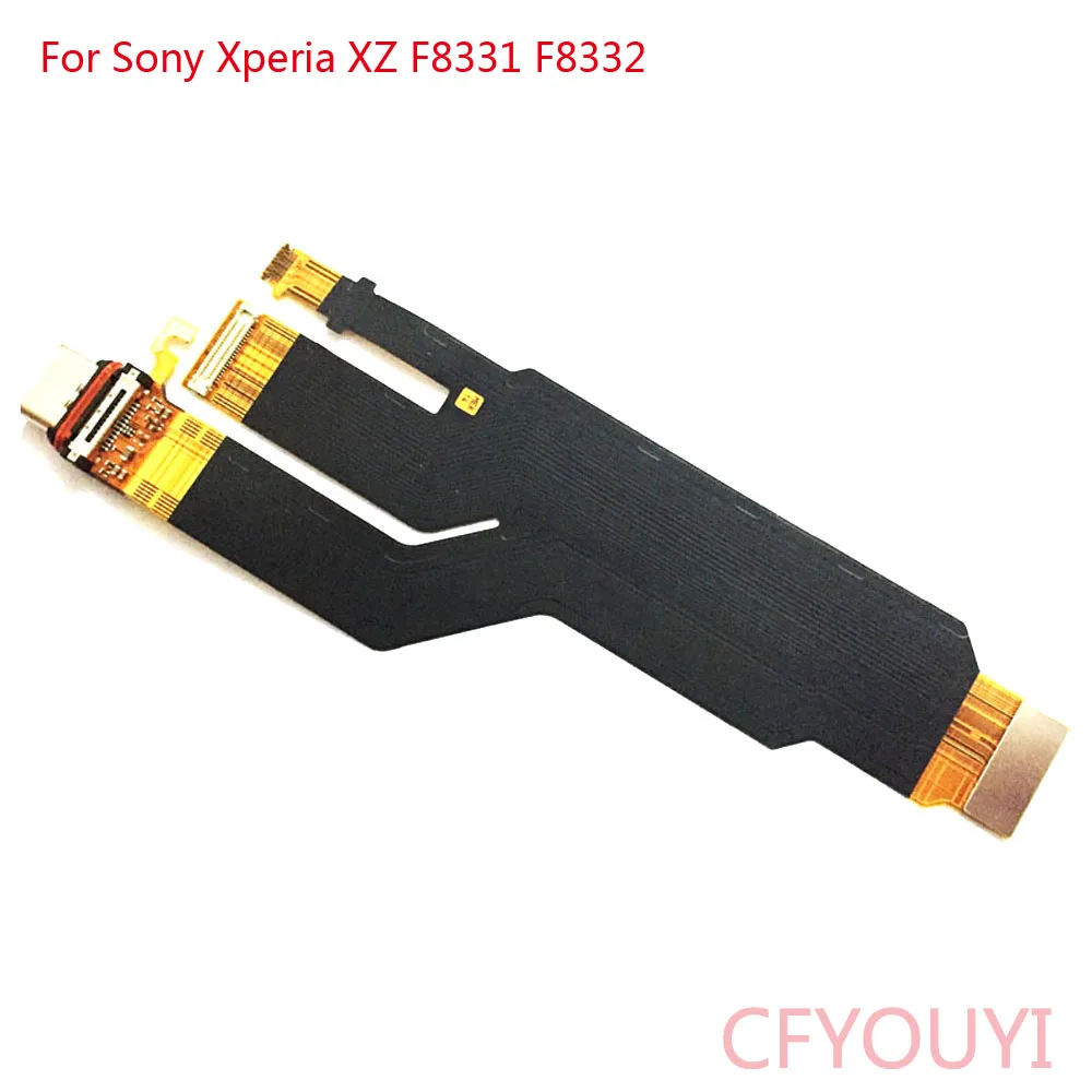 Для Sony Xperia XZ F8331 F8332 USB док разъем зарядный порт гибкий кабель|Шлейфы для мобильных