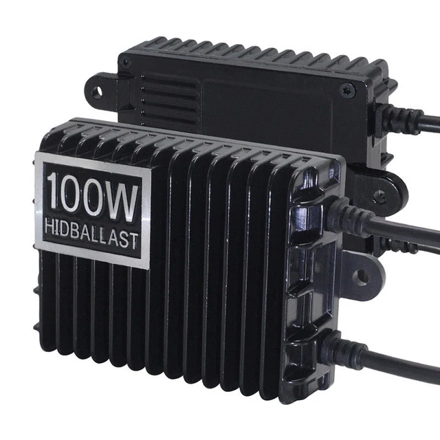 1円スタート！HID交換用 100 W AC 12 Vキセノンバラスト 車載HIDキット スリムバラスト すべてキセノンライト電球に適用 2個セット | Boomboost 2 個 12V 100W HID キセノンバラスト車変換キット