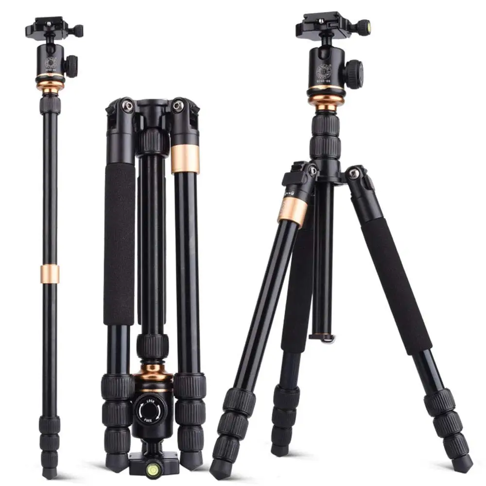 Cadiso Professional Photography Portable Tourism Work Tripod Monopod for Camera Digital SLR Smartph