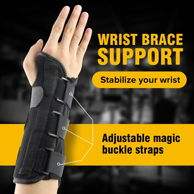 1Pcs Carpal Tunnel Medical Wrist Support Brace Support Pads Sprain Forearm Splint for Band Strap Protector Safe Wrist Support