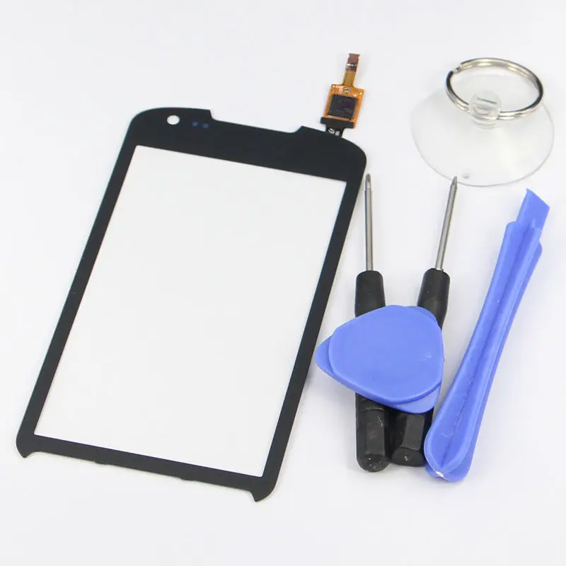 New Black For Samsung Galaxy Xcover 2 S7710 Touch Screen with Digitizer Glass Lens Replacement