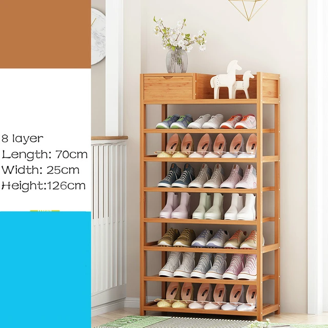 Plastic Shoe Rack Storage Organizer Cabinet Multifunctional Furniture  Shoemaker Zapateras Para Ahorrar Espacio Showcase - AliExpress