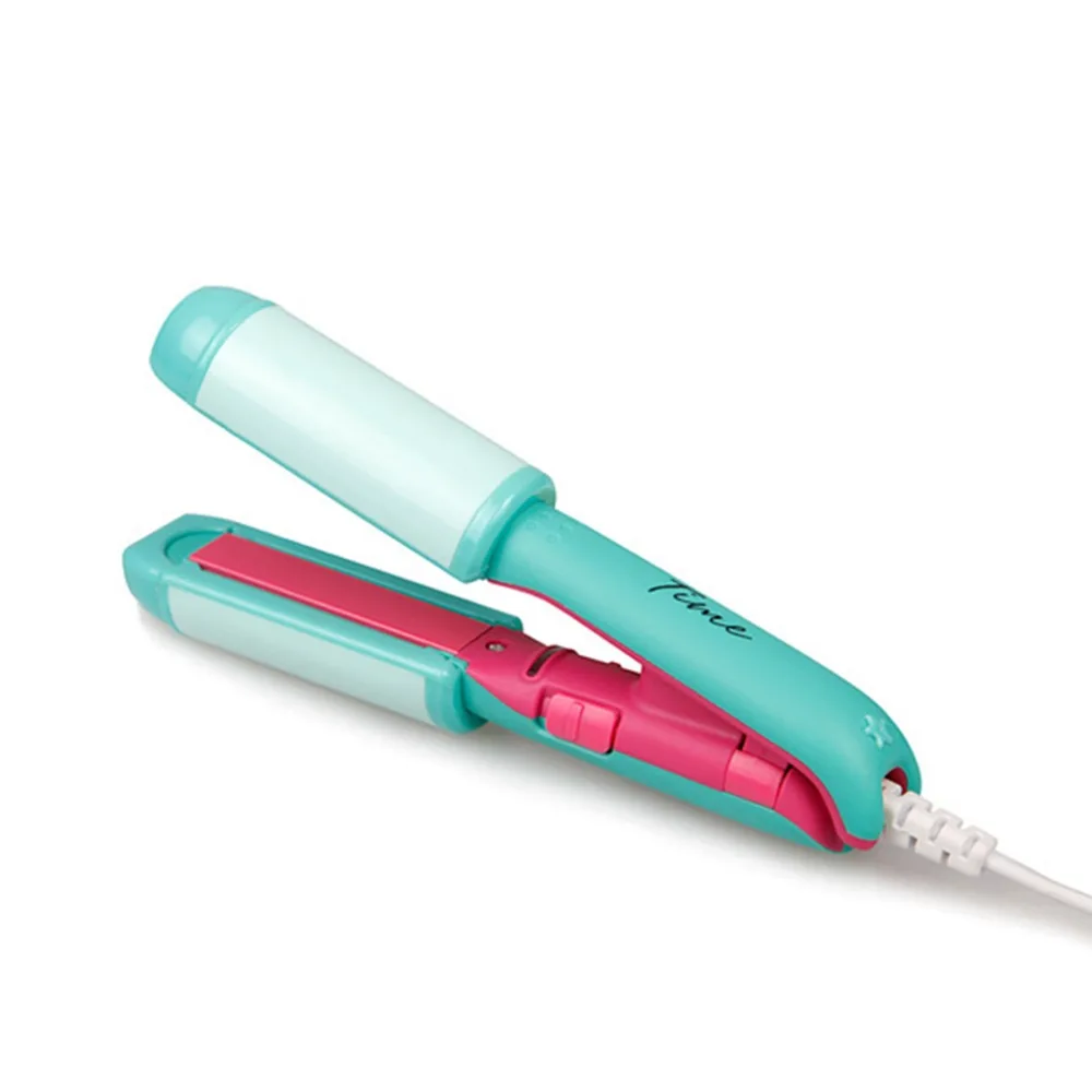 1 Set Mini Creative Korea Cute Fruit Electric Hair Straightener and Curling Irons Portable Hair Curling Iron Small Size Hair Str