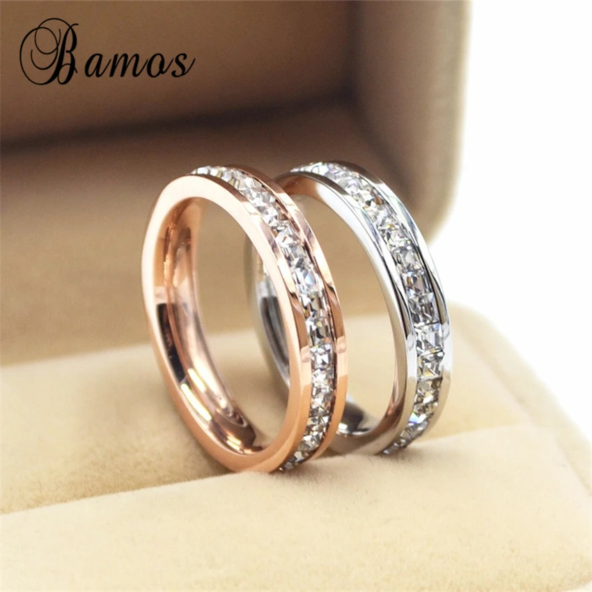 female girls geometric ring 925 sterling silver filled rose gold ring promise wedding engagement rings for women best gifts - Cute Wedding Rings female girls geometric ring 925 sterling silver filled rose gold ring promise wedding engagement rings for women best gifts - Cute Wedding Rings