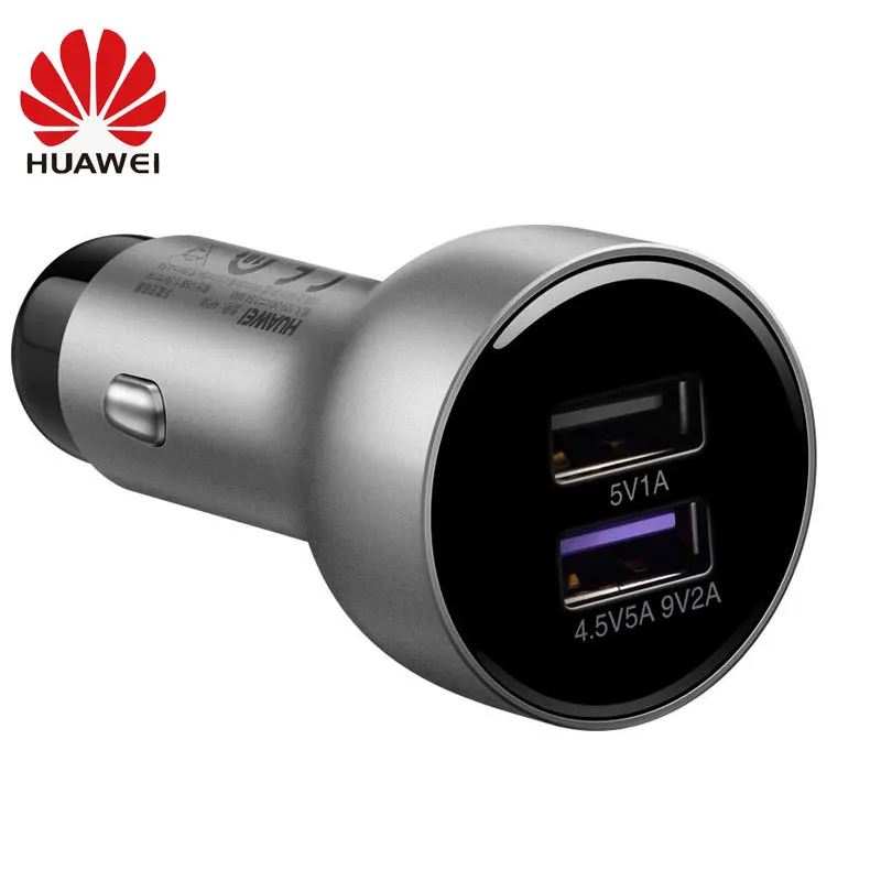 Оригинальное автомобильное зарядное устройство huawei Honor Supercharge AP38 4,5 V 5A 27,5 W Max Dual USB с кабелем передачи данных 5А type C