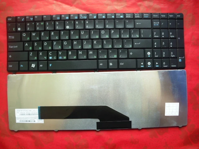 New Russian Ru Keyboard for ASUS K50  K50A K51 P50 K60 K61 K62 K50IN K70 K70A K70AD K70IJ F90   F90SV K72 K72JK laptop keyboard