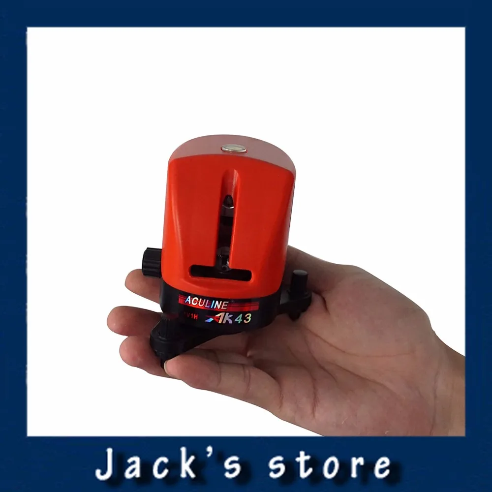 Freeshipping ! AK43 level 2Lines Laser Level Self leveling Horizontal And Vertical Cross Red
