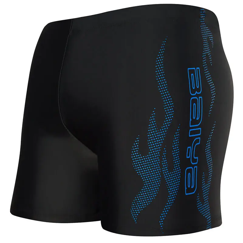 

Men Swimming Short Trunks Male Beach Swimwear Nylon Wave Quick Drying Swimsuit Low Rise Printing Quick-dry Underwear Boxer