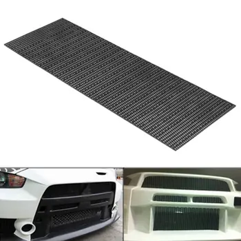 

ABS Plastic Car Front Bumper Mesh Grille Cover Universal Durable Vehicle Mesh Grill Car Vehicle Black Grille Net