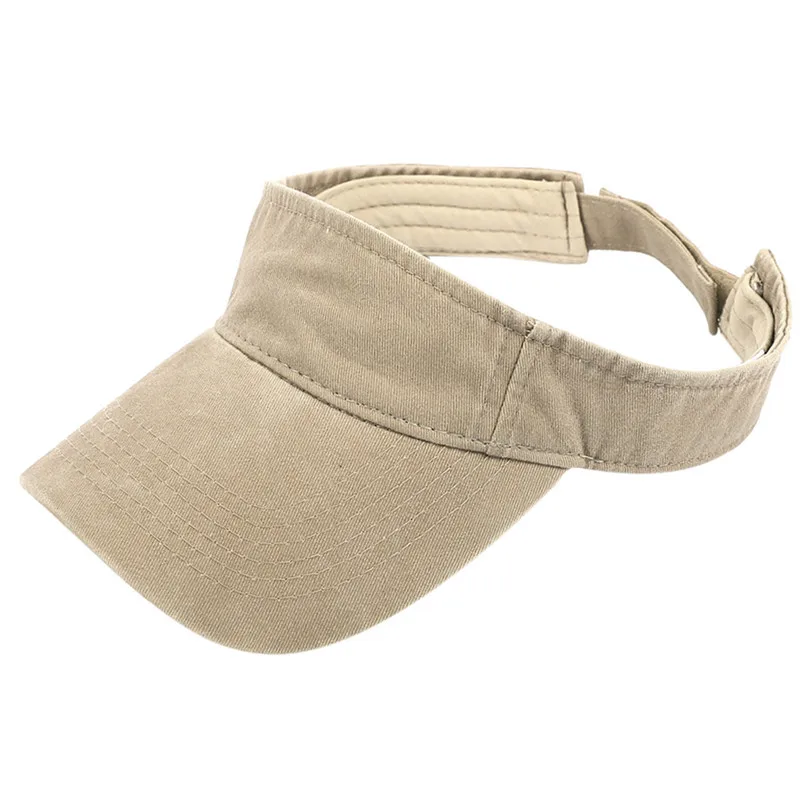 Casual Unisex Sun Hat Solid Color Summer Beach Hat Bucket Cap Soft Daily Golf Visors for Women 35MA19 (1)