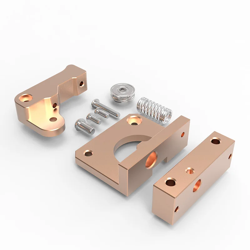 Horizon слон 3 D принтер экструдер комплект MK7 MK8 металла Kit Prusa i3 Алюминиевый Экструдер