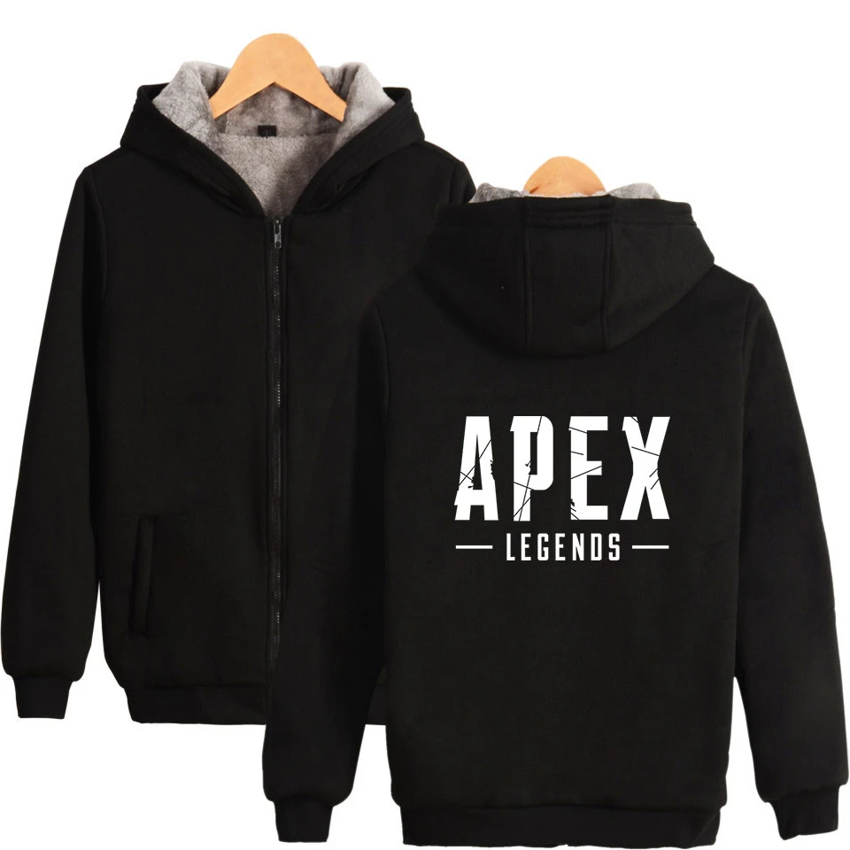 Apex Legends толстовки новые Harajuku повседневные с длинными рукавами на молнии модные
