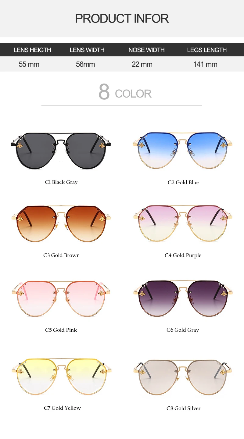 Goggle Bees Sunglasses (30)