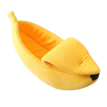 

Original Banana Pet Dog Bed Mat Soft Flannel Fleece Warm Pet Blanket Sleeping Bed Cover Mat For Small Medium Dogs Cats Kennel