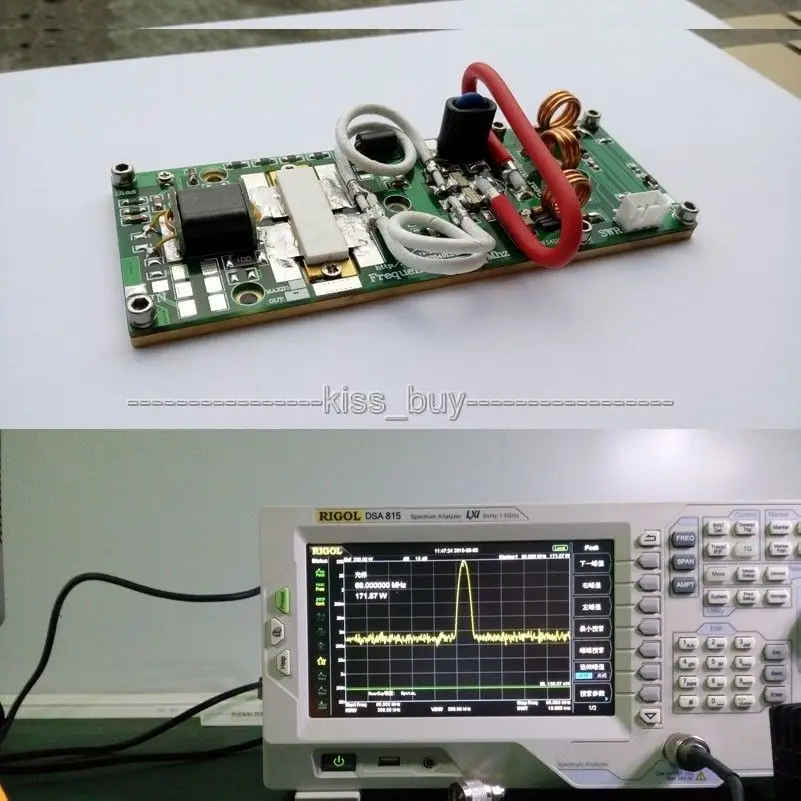 

170W FM VHF 80Mhz-180Mhz RF Power Amplifier Board AMP KITS For Ham Radio
