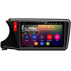 10,1 "ips wifi Android 8,1 Octa Core 2 Гб ram 32 Гб rom автомобильный dvd-плеер радио gps ГЛОНАСС для Honda City Greiz Gienia 2014-2018